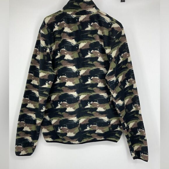 WeSC Camo Fleece Unisex Pullover Size Men’s L/Women’s XL - Picture 4 of 7